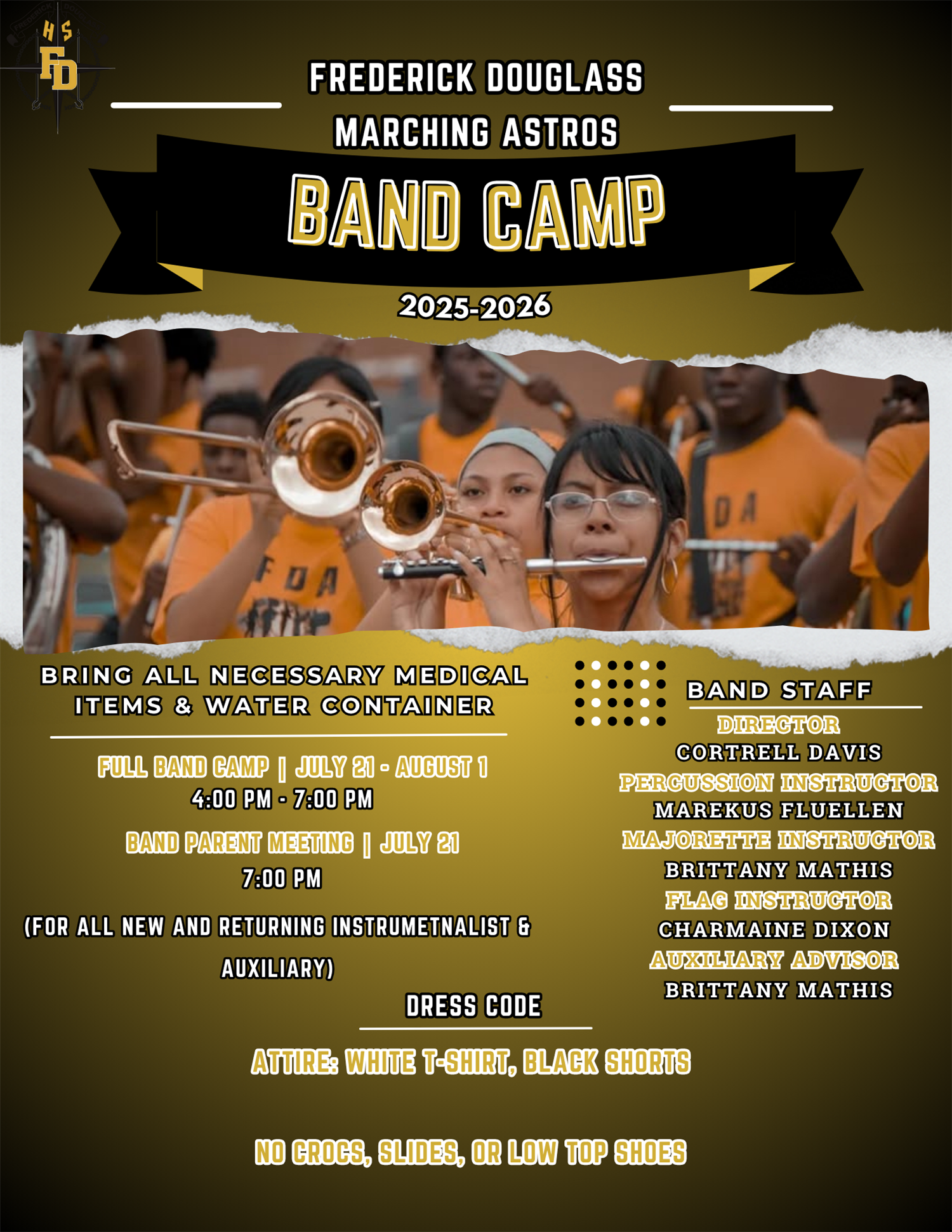  Astros Band Camp